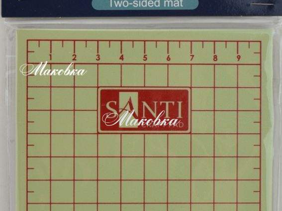 Коврик двухсторонний,11х11 см, Santi 952421 Коврик двухсторонний,11х11 см, Santi 952421