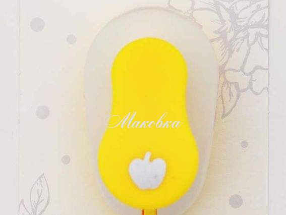 Дырокол (компостер) фигурный Яблоко, 1 см, Santi Дырокол (компостер) фигурный Яблоко, 1 см, Santi