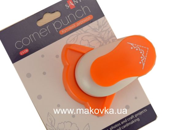 Дырокол (компостер) угловой 2,5 см Вензеля, Santi 240173 Дырокол (компостер) угловой 2,5 см Вензеля, Santi 240173