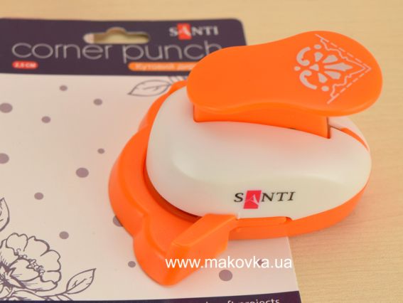Дырокол (компостер) угловой 2,5 см Santi 240175 Дырокол (компостер) угловой 2,5 см Santi 240175