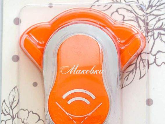 Дырокол (компостер) угловой Две полоски , 2,5 см (4) Santi 240181