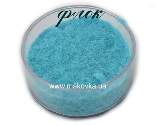 Флок ЯРКО-ГОЛУБОЙ, баночка 1,8 г, Santi Флок ЯРКО-ГОЛУБОЙ, баночка 1,8 г, Santi