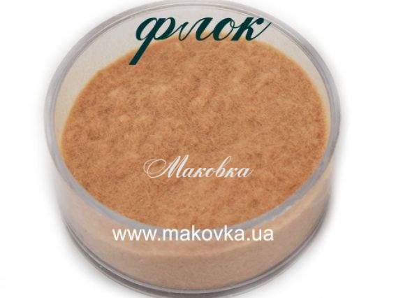 Флок Светло-КОРИЧНЕВЫЙ, баночка 1,8 г, Santi, 1 шт Флок Светло-КОРИЧНЕВЫЙ, баночка 1,8 г, Santi, 1 шт