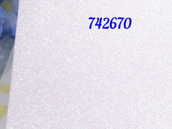 Ева фоам Білий з гліттером 742670 Santi товщина 1,7 мм, А4, 1 аркуш Ева фоам Білий з гліттером 742670 Santi товщина 1,7 мм, А4, 1 аркуш