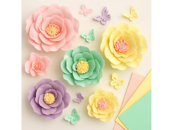 Набір кольорового фоама 5 різних пастельних кольорів, товщина 1.7 мм, розмір А4, Santi 743261