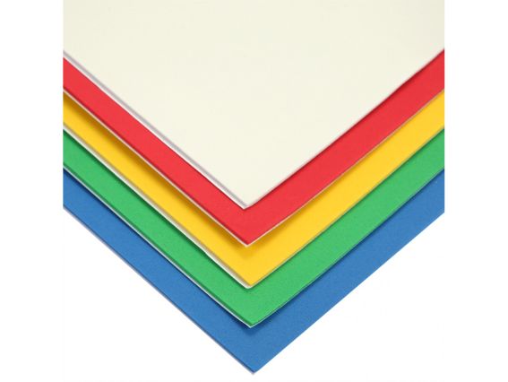 Набір кольорового фоама з клейовим шаром 5 різних Класичних кольорів , товщина 1.7 мм, розмір А4, Santi 743267
