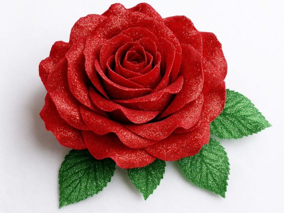 Набор цветного фоама с глитером 5 разных цветов, толщина 1.7 мм, размер А4, Santi 743272