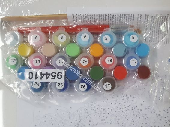 SANTI Розпис за номерами 954410 Пан Їжачок