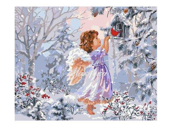 Маленький янгол 954422 SANTI картина по номерах