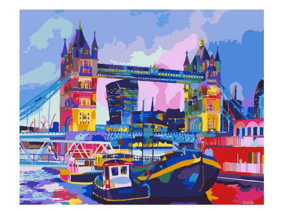 Тауерський міст 954495 SANTI картина за номерами Тауерський міст 954495 SANTI картина за номерами