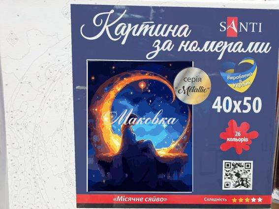 Місячне сяйво 954744 SANTI картина за номерами Місячне сяйво 954744 SANTI картина за номерами