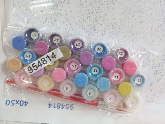 SANTI Розпис за номерами 954814 Весна в горах