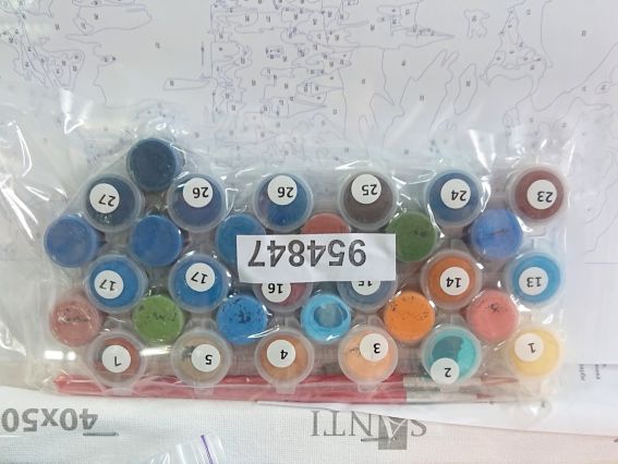 SANTI Розпис за номерами 954847 Казкове місто