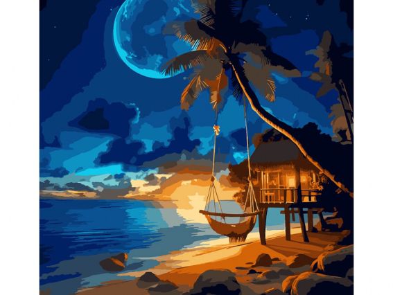 SANTI Розпис за номерами 954862 Вечір на березі моря