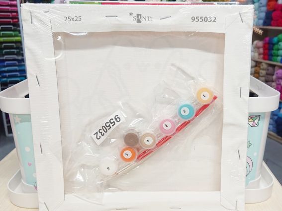 SANTI Розпис за номерами 955032 Пушин. Смаколики 