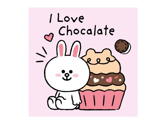 SANTI Розпис за номерами 955034 Лайн Френдс. Коні та шоколадний мафін