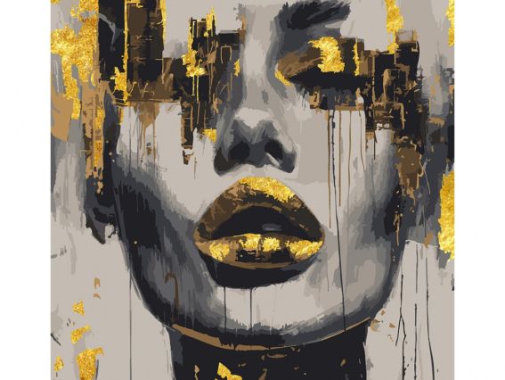 SANTI Роспись по номерам поталь 955285 Соблазн в золоте