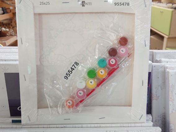 SANTI Розпис за номерами 955478 Капібари та тістечко