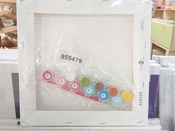 SANTI Розпис за номерами 955479 Капібара з пташкою