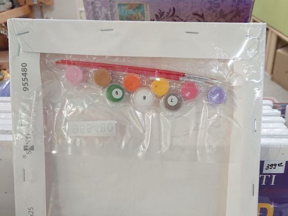 SANTI Роспись по номерам 955480 Капибары in Love