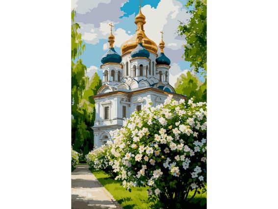 SANTI Розпис за номерами 955651Храм навесні