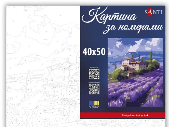 Прованс 955750 SANTI картина по номерах