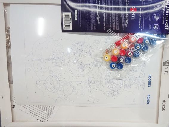 SANTI Розпис за номерами LED підсвітка 955083 Японські ліхтарики