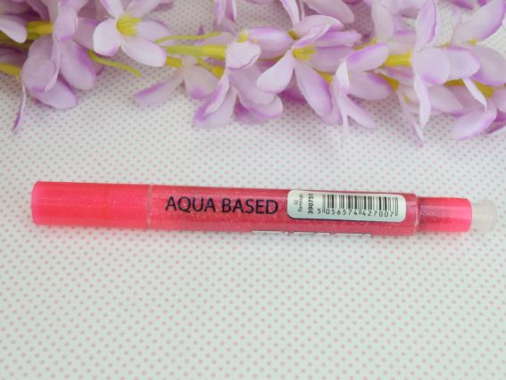 Акварельный Маркер Glitter Brush, кисть, 02, фламинго металлик SANTI 390751