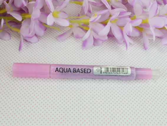 Акварельный Маркер Glitter Brush, кисть, 18, светло-розовый металлик SANTI 390767