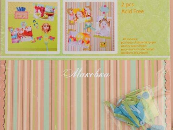 Набор Скрапбукинг День рождения, Santi  952051