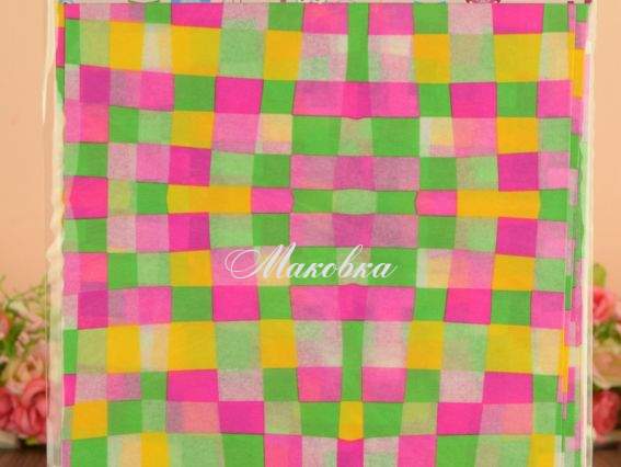 Бумага для декупажа Funny story (цветные квадратики), 2 листа 40*60 см Santi 952503 Бумага для декупажа Funny story (цветные квадратики), 2 листа 40*60 см Santi 952503