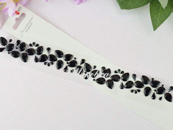 Аплікація зі страз самоклеючих SANTI Stones 743038 Аплікація зі страз самоклеючих SANTI Stones 743038