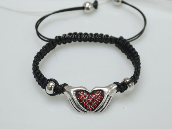 Браслет Шамбала 02 Сердце Браслет Шамбала 02 Сердце