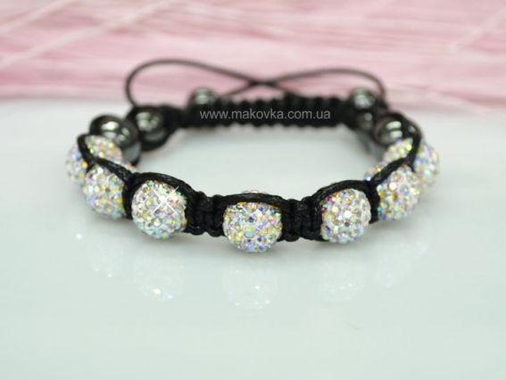 Браслет Шамбала 05 белый Браслет Шамбала 05 белый