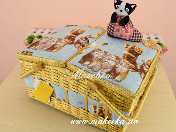 Шкатулка двухстворчатая РТО 2371-RT-64, Пушистые помощники Шкатулка двухстворчатая РТО 2371-RT-64, Пушистые помощники