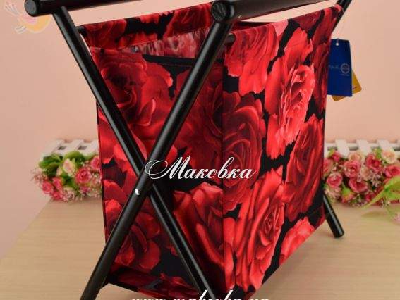 Складная корзина для рукоделия РТО 3803- RT-103 , Красные розы Складная корзина для рукоделия РТО 3803- RT-103 , Красные розы