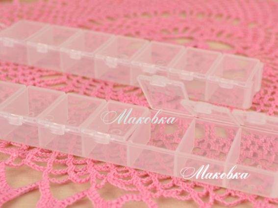 Контейнер для бісеру Тижневик