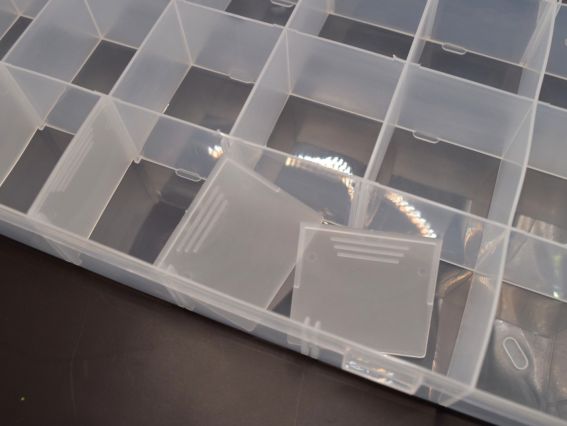 Велика Коробка для бісеру та дрібниць, 28 комірок 34,5*21,5*4,5см W030-A132-B001A