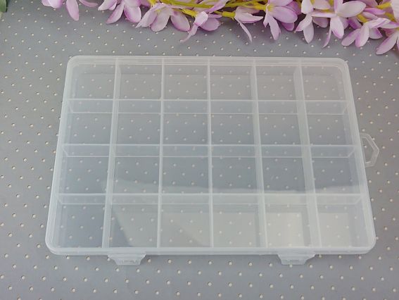 Органайзер для рукоділля ORG-005, 24 комірки