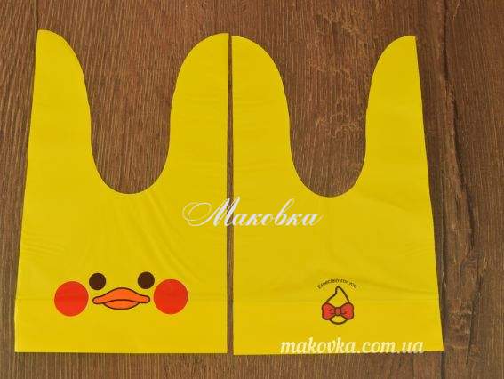Подарочный пакет Утенок Желтый 13,5х23см см 1 шт Подарочный пакет Утенок Желтый 13,5х23см см 1 шт