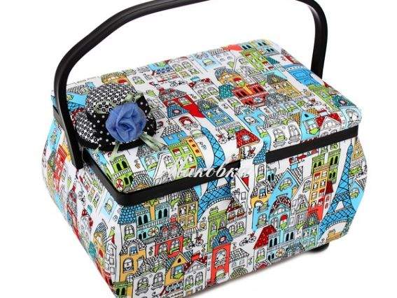 Шкатулка для рукоделия РТО 3143-RT-49D, Мон Ами (дома) Шкатулка для рукоделия РТО 3143-RT-49D, Мон Ами (дома)