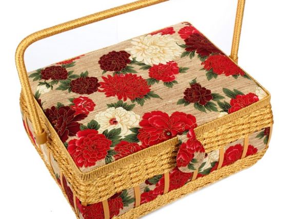 Шкатулка для рукоделия  РТО 3088-RT-21, Восточные традиции, прямоугольная Шкатулка для рукоделия  РТО 3088-RT-21, Восточные традиции, прямоугольная