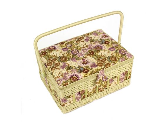 Шкатулка для рукоделия  РТО 3100-RT-49, Растительный узор Шкатулка для рукоделия  РТО 3100-RT-49, Растительный узор