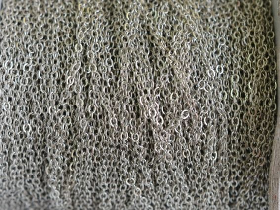 Ланцюг Мікро №01, під платину, 1 метр