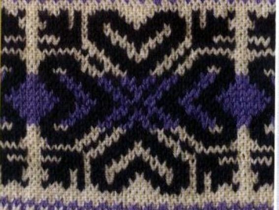 Візерунок жакардовий для в'язання ЖАК-1
