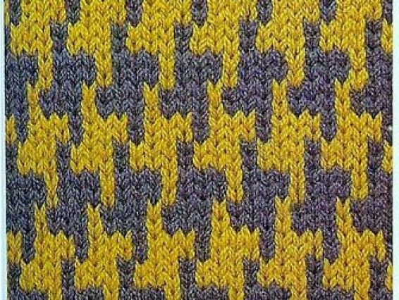 Узор жаккардовый для вязания 16