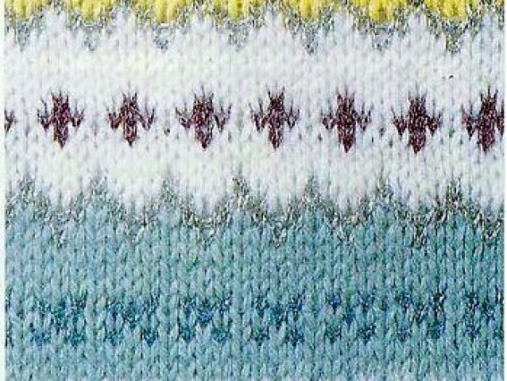 Узор жаккардовый для вязания 17