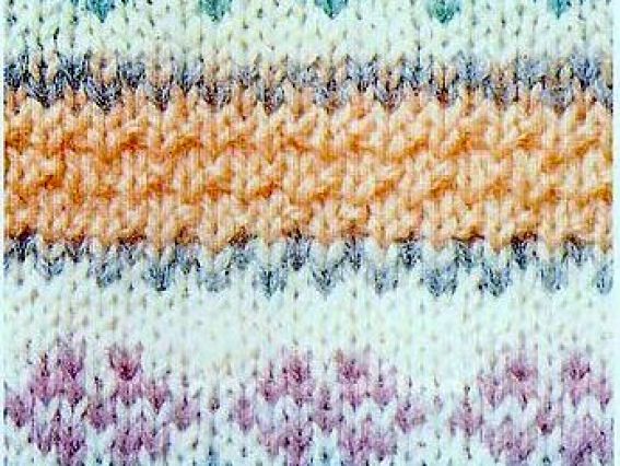 Узор жаккардовый для вязания 19