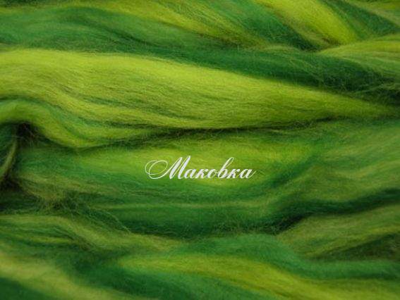 Мериносовая шерсть для валяния, меланж, 25 г, NL3 Calm Мериносовая шерсть для валяния, меланж, 25 г, NL3 Calm