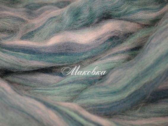 Мериносовая шерсть для валяния, меланж, 25 г, NL10 Harmony